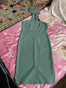 Mint Green Mini Dress