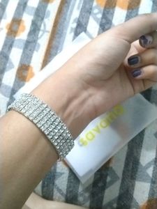 Rhinestone Embellished Bracelet