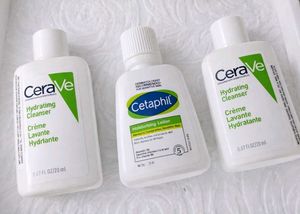 CeraVe & Cetaphil Travel Lotions combo of 3