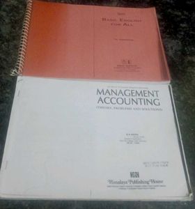 Management Accounting &amp; Basic English Books
