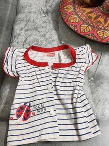 Cute Striped Baby Top