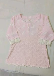 White Embroidered Top💗