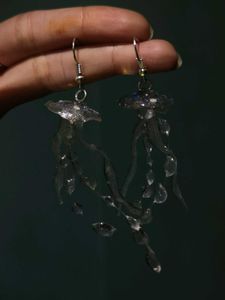 Resin Jellyfish Earrings