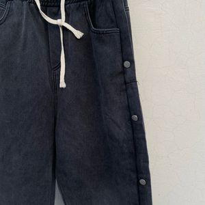 Denim Jogger Pants