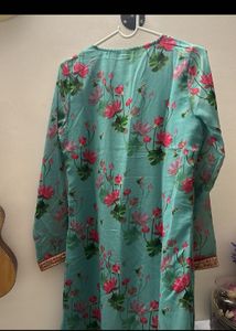 Floral Print Kurta