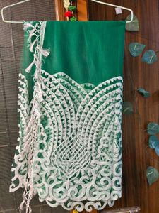 Emerald Green Saree