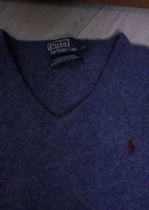 Ralph Lauren V-Neck Wool Sweater