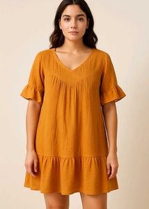 Orange Dress 🧡🧡🧡👗