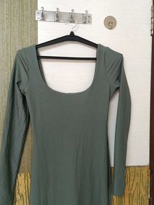 Grey Bodycone Dress
