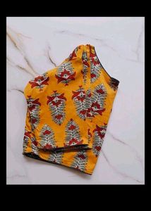 Ajhrakh Boatneck Blouse