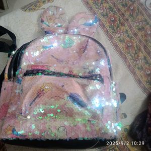 Pink Bunny Backpack