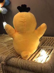 Vintage Psyduck Plushie with Cowboy Hat