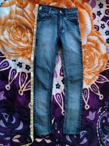 Vintage Wash Denim Jeans