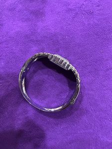 Stylish Silver-Tone Wristwatch