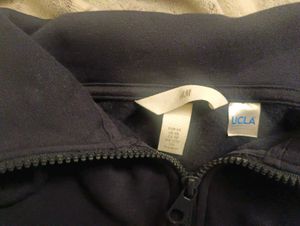 UCLA Bruins Navy Blue Cropped Sweatshirt