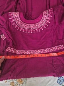 Elegant Embroidered Kurta Set