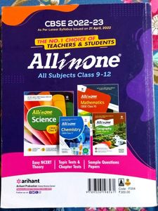 Arihant Class 12 CBSE chapter wise  Solved Papers(2022-2010)