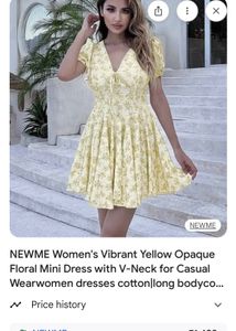 New Floral Print Dress