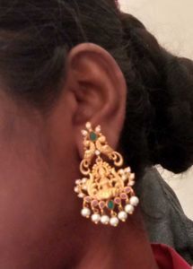 Beautiful Laxmi Matte finish Earings