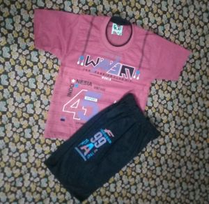 T–shirt and Shorts For Summer