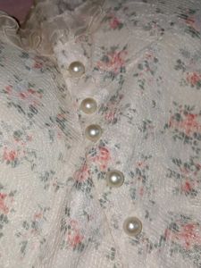 Floral Lace Corset Top