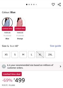 Rytras Short Kurti