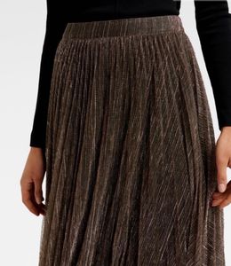 Forever New Jenny Pleated Plisse Skirt