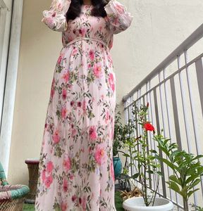Floral Print Maxi Dress