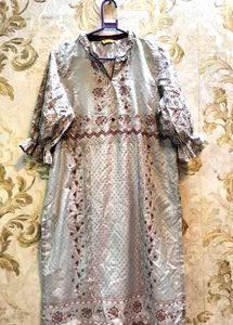 Aurelia Floral Print Tunic Dress Kurti.Size 42.