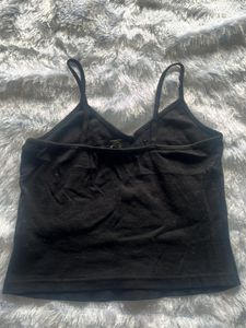 black camisole