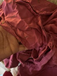 TRENDS kurti w attached pockets &amp; Sleeves Material