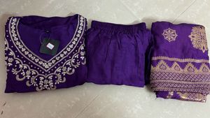 Dola Silk Festive Suit