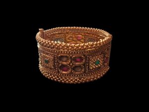 Ornate Gold Bangle