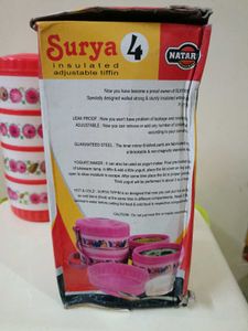 Surya Insulated Tiffin new with tag