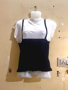 Black & White Layered Top