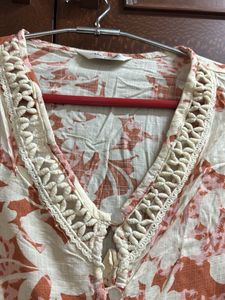 Floral Print Top - Defour