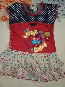 Bundle of 3 Baby Dresses - Size 12-18 Months