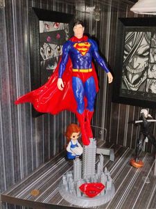 Superman Figurine 3d printed and painted