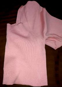 Pink Crop Top