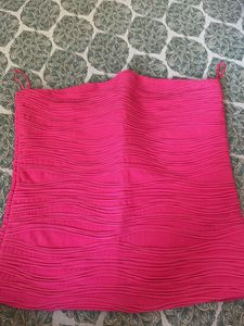 Vibrant Pink Tube Top- Bust- 36-38