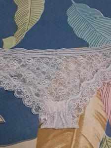 Lace Trim Panties - 5 Pack in imported fabric