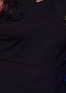 Women&#39;s Black Party Gown
