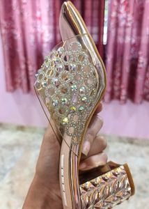 Elegant Gold Slip-On Sandals