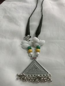 Boho Triangle Pendant Necklace