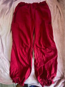 Red Cargo Pants