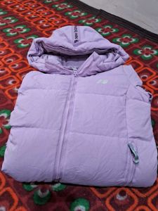 New Balance Lilac Puffer Jacket