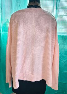 🎁Buy 2 Get 1 Free🎁Peach V-Neck Pullover Top