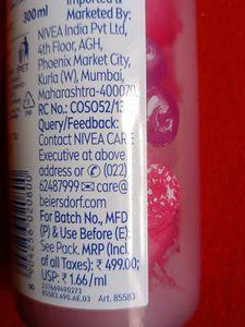 Nivea Fresh Blends Shower Gel