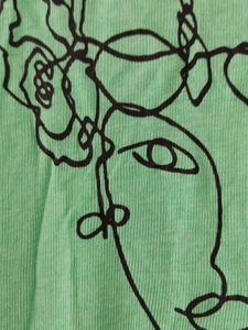 Green Button-Down Cardigan