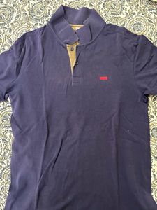 Levi&#39;s Navy Blue Polo Shirt